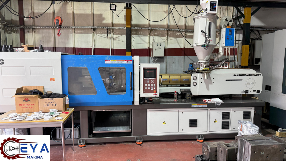 SANSHUN MACHINERY SHE168G Plastik Enjeksiyon Makinesi