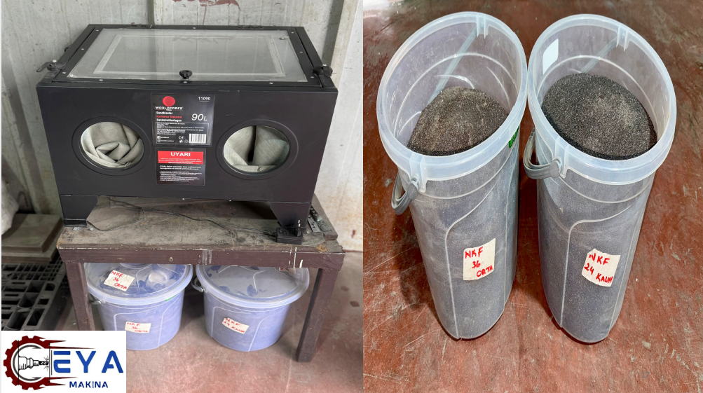 SANDBLASTER 90L Kumlama Makinesi